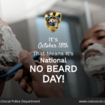 (October 18th) National No Beard Day v1