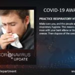 COVID19 Practice Respiratory Hygiene