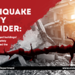 Earthquake Safety Reminder