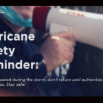 Hurricane Safety Reminder