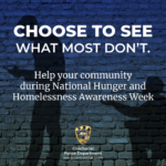 National Hunger and Homelessness Awareness Week